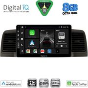 DIGITAL IQ BXF 7712BL_CPAA (9INC) MULTIMEDIA TABLET FOR TOYOTA COROLLA MOD. 2001-2006 (BLACK)
