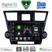 DIGITAL IQ BXF 7719_CPAA (10INC) MULTIMEDIA TABLET FOR TOYOTA HIGHLANDER MOD. 2008-2015