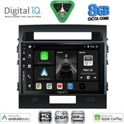 DIGITAL IQ BXF 7724_CPAA (10INC) MULTIMEDIA TABLET FOR TOYOTA LANDCRUISER MOD. 2008-2015