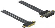 DELOCK RISER CABLE , PCI EXPRESS X4, 30CM