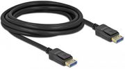 DELOCK DISPLAYPORT 2.0 MALE TO DISPLAYPORT MALE CABLE 10K 3 M