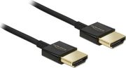 DELOCK HDMI 2.0 CABLE HDMI MALE - HDMI MALE 0.5M ΜΑΥΡΟ (84786)