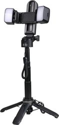 XO SS21 (LW) 4-IN-1 MULTI-FUNCTION MINI BLUETOOTH SELFIE STICK/ CAMERA AID