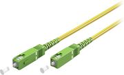GOOBAY 59639 FIBRE-OPTIC CABLE (FTTH) SC-APC (8°) MALE - SC-APC (8°) MALE 2.00M YELLOW