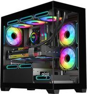 DARKFLASH COMPUTER CASE C218M + 6 ARGB FANS (BLACK)