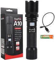 ΦΑΚΟΣ SUPERFIRE A10  550 LM, USB, 100200 Μ., 5 ΛΕΙΤΟΥΡΓΙΕΣ