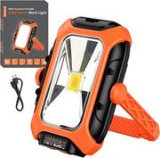 WORKSHOP FLASHLIGHT WITH SOLAR PANEL SUPERFIRE GM05