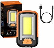 WORKSHOP FLASHLIGHT SUPERFIRE G21, 650LM, USB