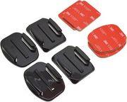 SET OF FLAT AND CURVE ADHESIVE MOUNT TELESIN 3M FOR GOPRO (GP-BRK-004)