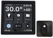 SET SHELLY WALL DISPLAY CONTROL PANEL (BLACK) + BLU H&amp;T IVORY