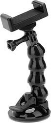 FLEXIBLE CAR SUCTION CUP MOUNT TELESIN FOR ACTION CAMERAS