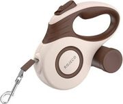 ROJECO A12 5M AUTOMATIC RETRACTABLE DOG LEASH (BROWN)