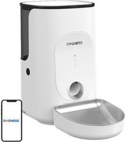 AUTOMATIC PET FEEDER DOGNESS F16 4L WITH STAINLESS STEEL BOWL (WHITE)