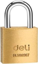 BRASS PADLOCK DELI TOOLS EDL508907