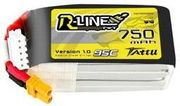BATTERY TATTU R-LINE 750MAH 14.8V 95C 4S1P JST-XHR