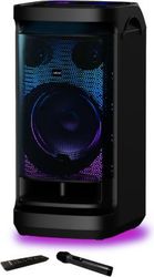 AKAI DJ-BY6L ΦΟΡΗΤΟ PARTY SPEAKER ΜΕ ΜΠΑΤΑΡΙΑ &amp; DISCOBALL LIGHTS BLUETOOTH 5.0 12? WOOFER 150W RMS