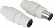 HAMA ΒΥΣΜΑ COAXIAL MALE/FEMALE 2ΤΜΧ (00205212)