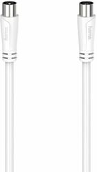 HAMA ΚΑΛΩΔΙΟ ΚΕΡΑΙΑΣ COAX MALE - COAX FEMALE ΛΕΥΚΟ 3M (00205046)