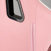 GEMBIRD GAMING PVC LEATHER CHAIR WITH PILLOWS WHITE PINK GC-03-PW