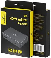 CABLEXPERT 4H HDMI SPLITTER 4 PORTS BLACK DSP-HDMI4K-4P-01