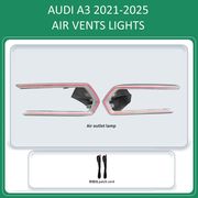 DIQ AIRVENT AUDI A3 8Y-2 MOD 21-25 DIQ TURBINE AIR VENT AMBIENT LIGHT KIT FOR AUDI A3 8Y MOD 21-25