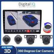 DIGITAL IQ CAM 360° 3D - SET 4 CAMERAS ΠΑΝΟΡΑΜΙΚΗΣ ΘΕΑΣΗΣ (360Ο BIRDVIEW) ΓΙΑ ΟΘΌΝΕς ANDROID