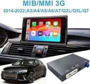 DIQ AD 9014W CPA WIRELESS CARPLAY ANDROID AUTO BOX WITH 2 CAMERA IN FOR AUDI MOD 14-22 WITH MIB/MIB2