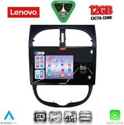 DIGITAL IQ SSZ 12506_CPA (9INC) MULTIMEDIA TABLET FOR PEUGEOT 206 MOD. 1998-2006