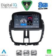 DIGITAL IQ BLM 707_CPA (7'' DECK) MULTIMEDIA OEM FOR PEUGEOT 207 MOD. 2007-2017