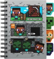 PALADONE: MINECRAFT NOTEBOOK WITH DIVIDERS