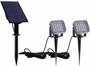 ΗΛΙΑΚΑ ΠΡΟΒΟΛΑΚΙΑ 2X4W ΘΕΡΜΟ ΕΠΙΤΟΙΧΟ &amp; ΠΑΣΑΛΑΚΙ