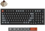 KEYCHRON V5 ULTRA (V5U-D3) QMK/VIA 8K WIRELESS CUSTOM MECHANICAL KEYBOARD BROWN SWITCH RGB 96%