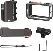 ΜΕΤΑΛΛΙΚΗ ΠΡΟΣΤΑΤΕΥΤΙΚΗ ΘΗΚΗ ΜΕ ΛΑΒΗ PULUZ ΓΙΑ DJI OSMO ACTION 5 PRO / ACTION 4 / ACTION 3