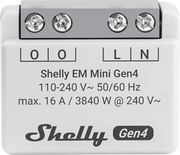 MIERNIK ENERGII SHELLY EM MINI GEN4 WIFI/MATTER