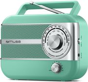 ΡΑΔΙΟΦΩΝΟ MUSE M-056AG ΜΠΑΤ-ΡΕΥΜΑΤΟΣ ΑΝΑΛ. ΠΡΑΣΙΝΟ RETRO