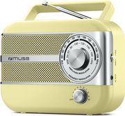 ΡΑΔΙΟΦΩΝΟ MUSE M-056SC ΜΠΑΤ-ΡΕΥΜΑΤΟΣ ΑΝΑΛ. ΚΙΤΡΙΝΟ RETRO