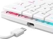 WHITE SHARK MECH KEYBOARD GK-006211 NAGAMAKI WHITE US RED SWITCH NAGAMAKI-W-US-RED.SW
