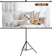 DELI BRACKET PROJECTOR SCREEN 72' BLACK ES901