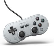 8BITDO SN30 PRO USB WIRED GAMEPAD FOR SWITCH, WINDOWS &amp;AMP RASPBERRY PI(GRAY EDITION) (RET00257)