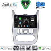 DIQ BXF 11101SL_CPAA 9'' MULTIMEDIA TABLET DACIA DUSTER  LOGAN  SANDERO MOD. 2006-2012 SILVER)