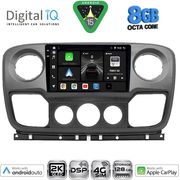 DIQ BXF 11463_CPAA 10'' MULTIMEDIA TABLET NISSAN NV400 - OPEL MOVANO - RENAULT MASTER MOD. 2010-2020