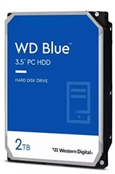 WESTERN DIGITAL HDD WESTERN DIGITAL WD20EARZ 2TB BLUE 3.5'' SATA3