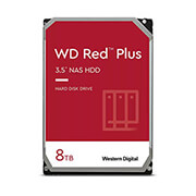 WESTERN DIGITAL HDD WESTERN DIGITAL WD80EFPX RED PLUS NAS 8TB 3.5'' SATA3