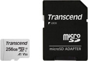 TRANSCEND 300S TS256GUSD300S-A 256GB MICRO SDXC UHS-I U3 V30 A1 CLASS 10 WITH ADAPTER