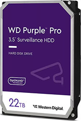 WESTERN DIGITAL HDD WESTERN DIGITAL WD221PURP PURPLE PRO SURVEILLANCE 22TB 3.5'' SATA3