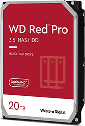 WESTERN DIGITAL HDD WESTERN DIGITAL WD201KFGX RED PRO NAS 20TB 3.5'' SATA3