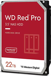 WESTERN DIGITAL HDD WESTERN DIGITAL WD221KFGX RED PRO NAS 22TB 3.5'' SATA3