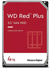 WESTERN DIGITAL HDD WESTERN DIGITAL WD40EFPX RED PLUS NAS 4TB 3.5'' SATA3