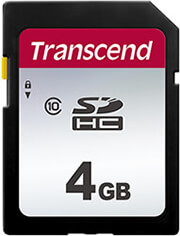 TRANSCEND SDC300S SDHC 4GB CLASS 10 TS4GSDC300S