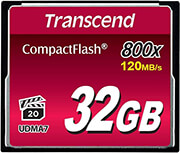 TRANSCEND TRANSCEND COMPACTFLASH 800 32GB UDMA7 MLC NAND FLASH TS32GCF800